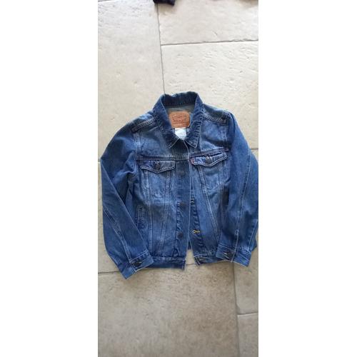 Veste en jean levis best sale pas cher